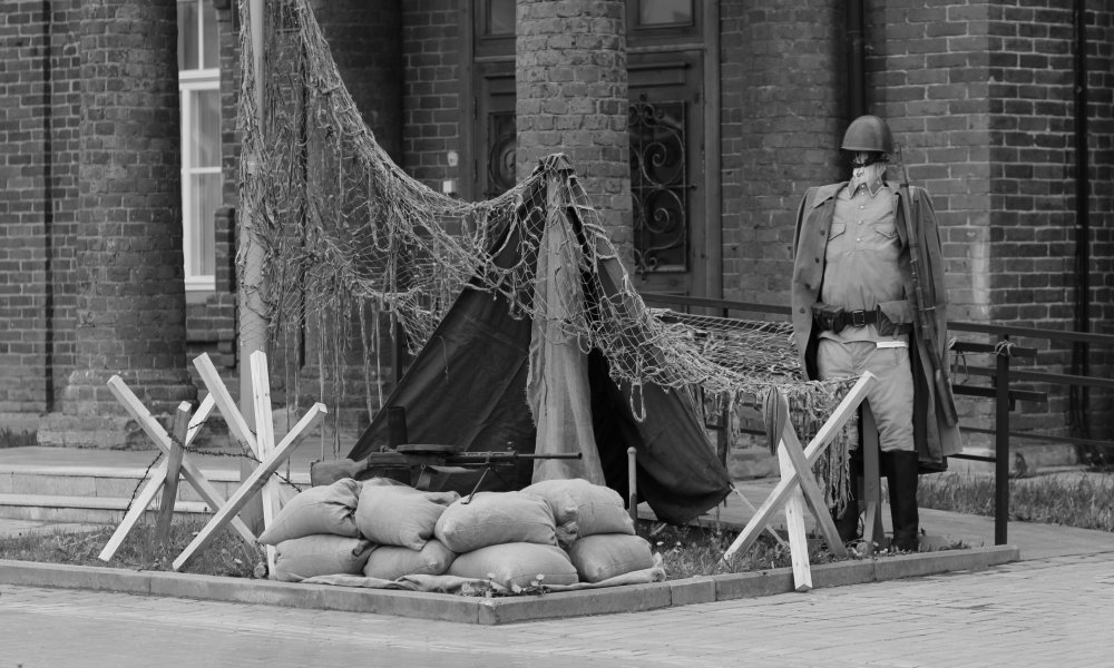 Выставка одного дня «Опалённая огнём Сенненщина». Сенненский историко-краеведческий музей. г. Сенно, 2019 г.